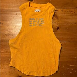 Boys lie tank top